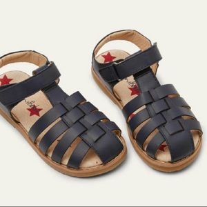 Mini Boden Leather Sandals